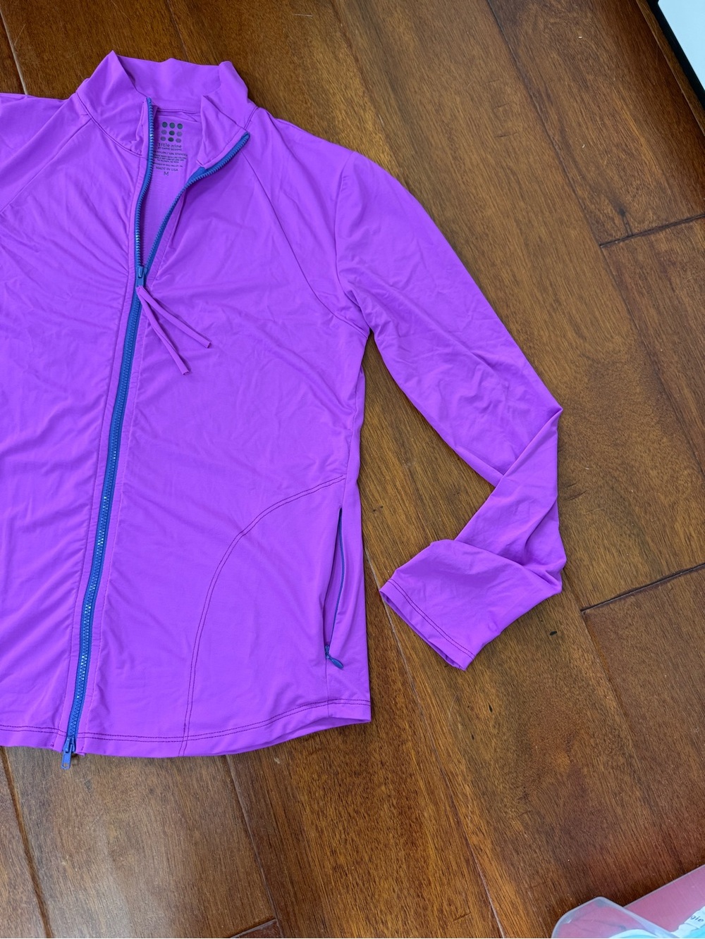 Title nine Purple Zip Swim Coverup